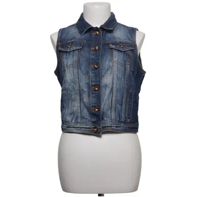 Spijker gilet (Blauw) van Bershka Denim Collection