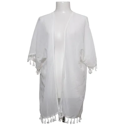 Robe de plage (Blanc) de Shein Curve Polyester
