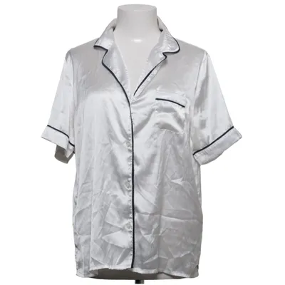 Pyjamasskjorta (Vit, Blå) från CCDK Polyester