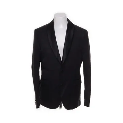 Smokingkavaj (Svart) från Zara Man Polyester, Bomull