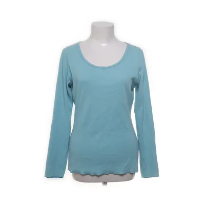 Långärmad t-shirt (Blå) från Just B Bomull, Elastan