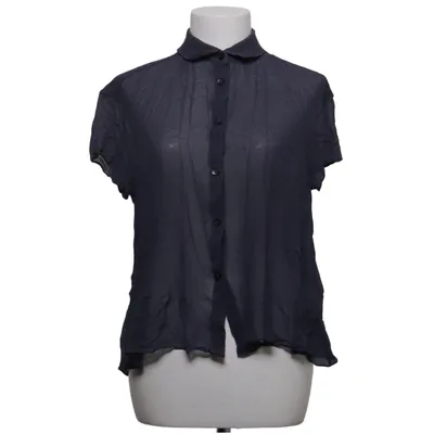 Kurzarmhemd (Grau) von Acne Studios Seide