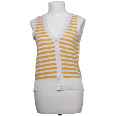 Gilet (Geel, Wit) van Rue Blanche Katoen, Linnen