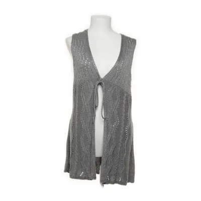 Vest (Gray, Silver) from Lisa Tossa Acrylic, Polyamide