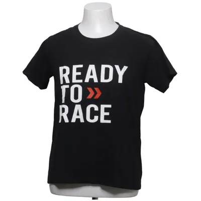 T-shirt (Svart) från Han Si Qin Bomull