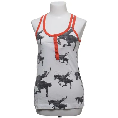 Tank Top (White, Black, Red) from Lee Cotton