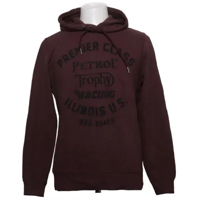 Kapuzenpullover (Lila) von Petrol Baumwolle, Polyester