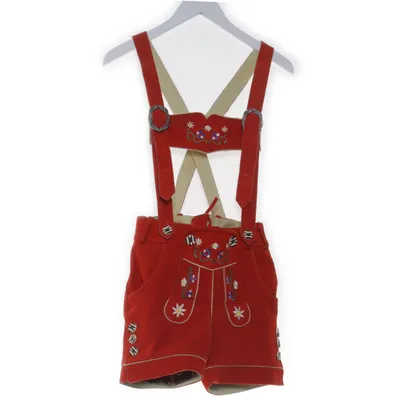 Hängselshorts (Röd, Flerfärgad) från Buttericks Skinn