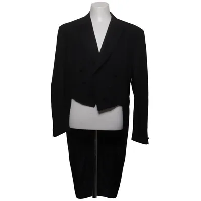 Tailcoat jacket (Black) from President Polyester, Viscose, Wool