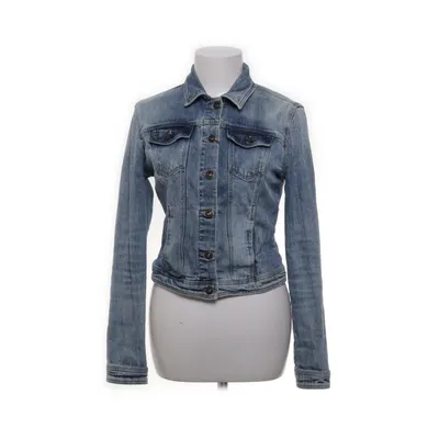 Denimjakke (Blå) fra Bershka Denim Collection Bomuld, Elastan