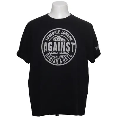 T-shirt (Against Racism & Hate) de Lonsdale Coton, Polyester