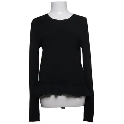 Pull-over (Noir) de Nina Ricci Soie, Laine