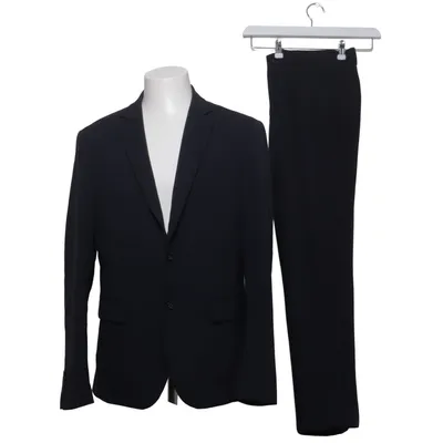 Jakkesæt (Blå) fra Lindbergh White Elastan, Polyester, Viscose