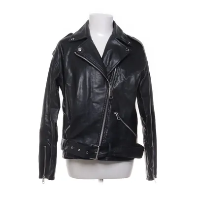 Bikerjacka (Svart) från Missguided Bomull, Polyester, Polyuretan, Viskos