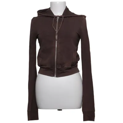 Hoodie (Brown) from Urban Outfitters Cotton, Elastane