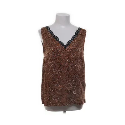 Top (Bruin, Meerkleurig) van Visual Clothing Project Polyester, Viscose
