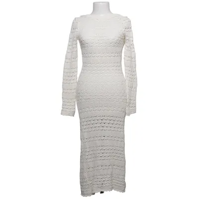 Maxi jurk (Wit) van Chiquelle Katoen, Polyester