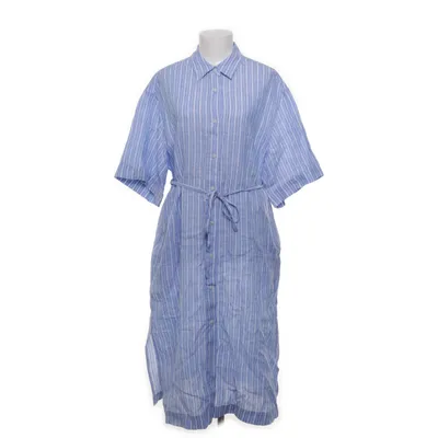 Skjortklänning (Blå, Vit) från Arket Linne