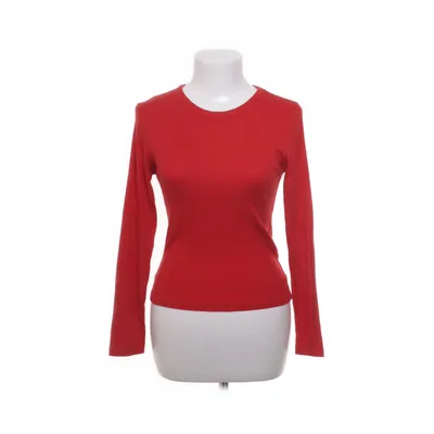Langærmet t-shirt (Rød) fra Stradivarius Bomuld, Elastan