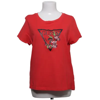 T-shirt (Röd, Flerfärgad) från Guess Bomull