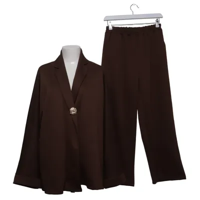 Kostym (Brun) från Moda Italia Elastan, Polyester, Viskos