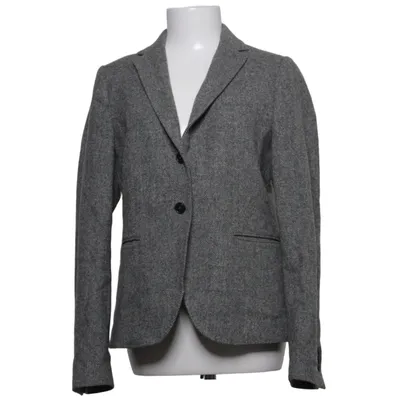 Blazer (Grå) fra GANT Viscose, Uld