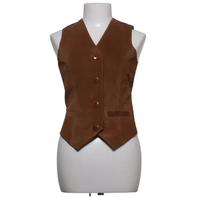 Lædervest (Brun) fra Rocky Mountain Clothing Acetat, Læder