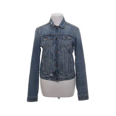 Spijkerjas (Blauw) van Abercrombie & Fitch Katoen
