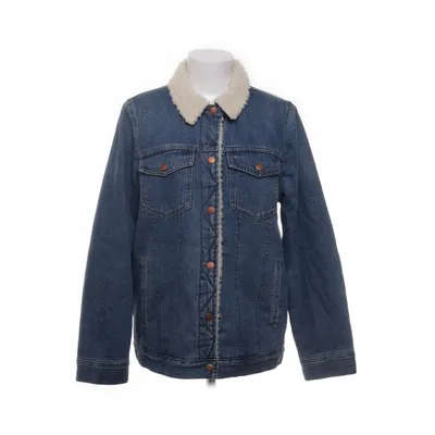 Fodrad jeansjacka (Blå, Beige) från Madewell Bomull, Polyester