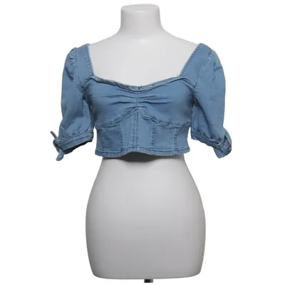 Crop Top (Blau) von Monday Premium Baumwolle, Elasthan, Polyester