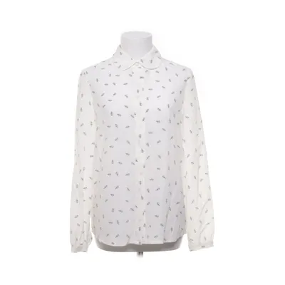 Blouse (White, Multicolored) from Boutique by Jaeger Silk