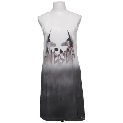Dress (White, Gray) from Diesel Cotton