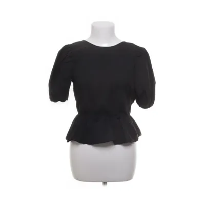 Peplumtopp (Svart) från Nelly Bomull