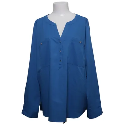 Blus (Blå) från Adrienne Vittadini Elastan, Polyester