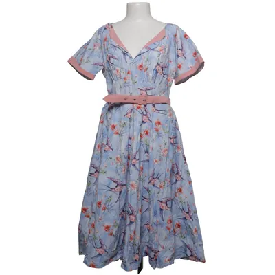 Robe (Bleu, Rose, Multicolore) de Miss Candyfloss Coton, Élasthane, Polyester, Viscose