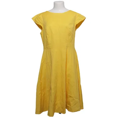 Dress (Yellow) from Dressystar Cotton, Elastane