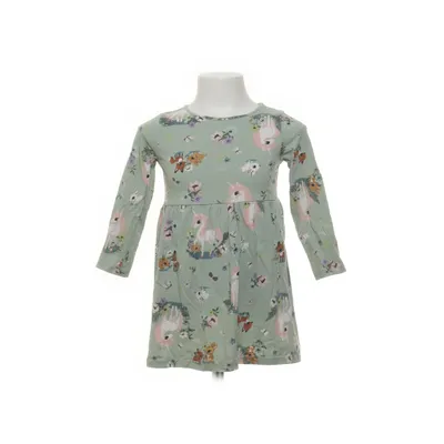 Klänning (Grön, Flerfärgad) från H&M Bomull