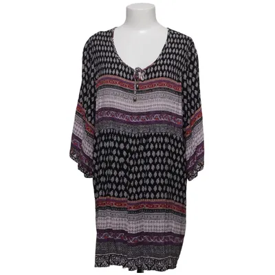 Dress (Black, White, Purple) from Ulla Popken Viscose