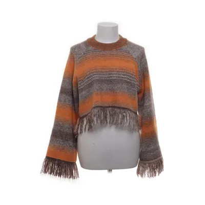 Sweater (Orange, Brun, Flerfarvet) fra Zara Akryl, Polyamid, Polyester