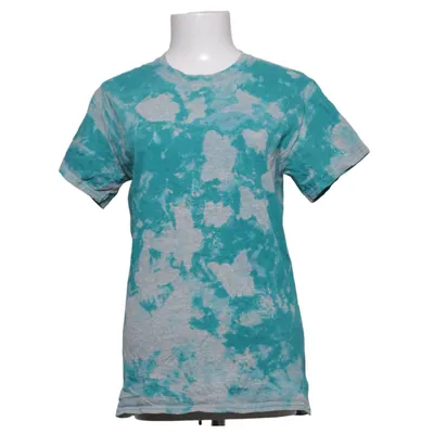 T-shirt (Grå, Grön) från Gildan Bomull, Polyester