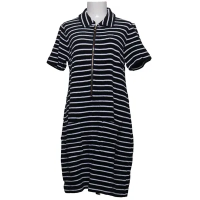 Pikéklänning (Svart, Vit) från Jumper Fabriken Bomull