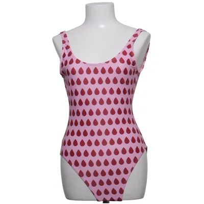 Swimsuit (Pink, Red) from Libresse Elastane, Polyester