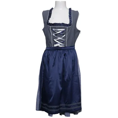 Dirndl (Blå, Hvid) fra Waldschütz Bomuld
