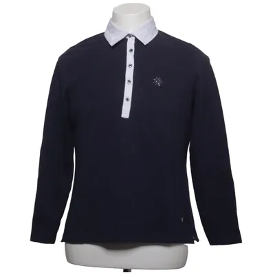 Rugby shirt (Blauw, Wit) van Walbusch Katoen, Elastaan