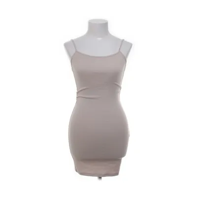 Klänning (Beige) från Bershka Bomull, Elastan, Modal