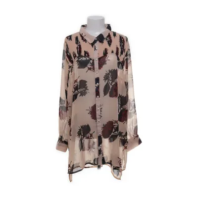Blouse (Beige, Multicolored) from Koko by Koko Polyester