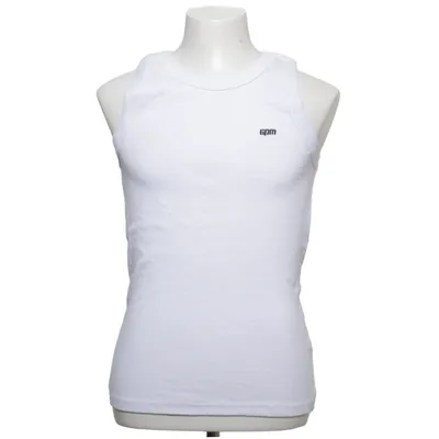 Tank Top (White) from Bpm Cotton, Elastane