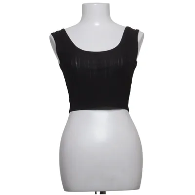 Crop top (Svart) från Madlady Elastan, Polyester