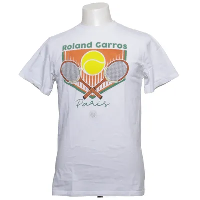 T-shirt (White) from Roland Garros Cotton