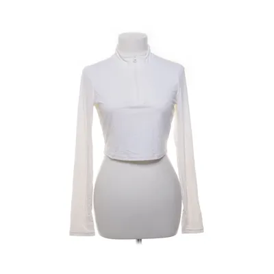 Träningströja (Vit) från Shein Elastan, Polyamid